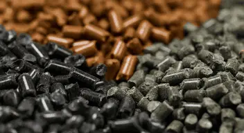 Pellets of various high-performance polymers